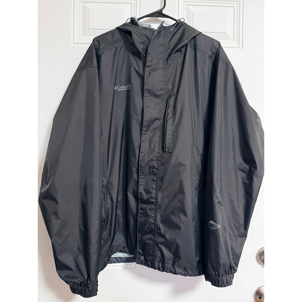 Columbia Sportswear Company Omni-Tech Men's XL Portland Rain Jacket Performance - Picture 8 of 12